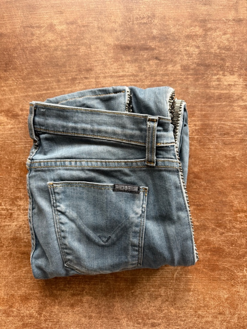 Hudson Jeans Women's Skinny in Faded Blue Denim